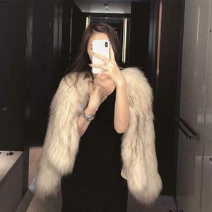 Faux fur coat jacket